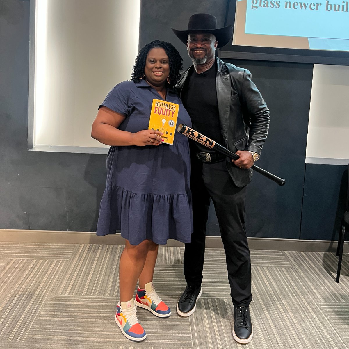 Connected with Cheryl McCray out of Hamilton County Schools in Chattanooga at The BOND Conf at Bowie State University!