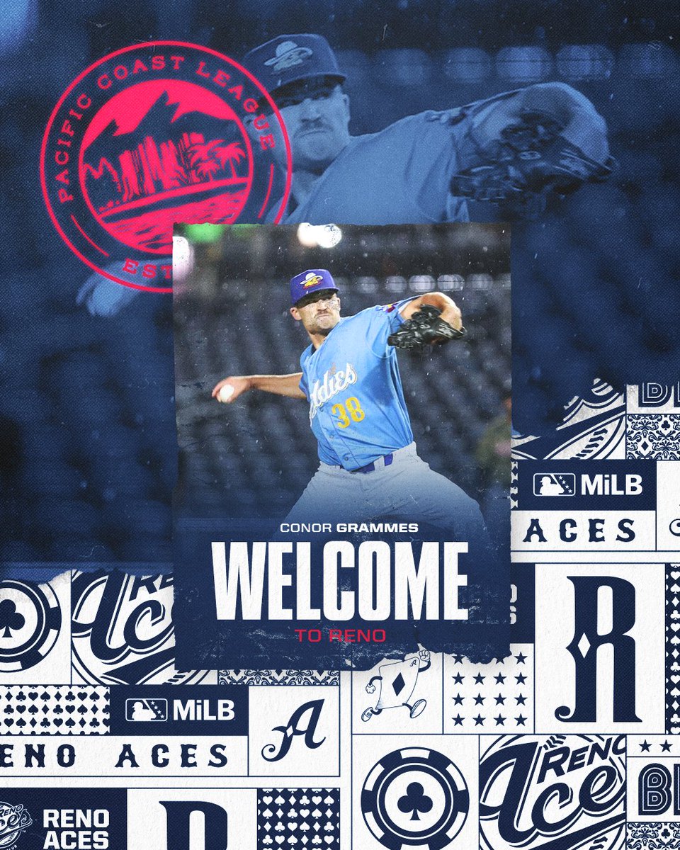 Adding some heat 🔥 

The @dbacks have transferred RHP Conor Grammes to Triple-A Reno!