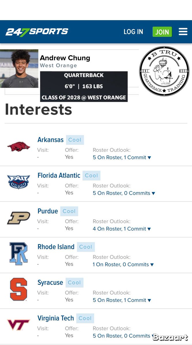 AjChungQB's tweet image. West Orange High School | c/o 2028 
Head Coach: @Coach_GThompson 
QB Trainer: @baylintrujillo 
#BTruQBTraining 🔘

247 Recruiting: 247sports.com/Player/Andrew-…

On3: on3.com/db/andrew-chun…

Rivals: n.rivals.com/content/athlet…

HUDL: hudl.com/profile/219519…

QB Hitlist:…
