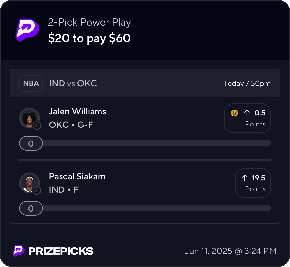 Mark Rodgers (@markrsports) on Twitter photo Letās keep it simple! Use the JW free square to build your ā¦<a href="/PrizePicks/">PrizePicks</a>ā© bankroll
Copy my PrizePicks lineup using this link:
prizepicks.onelink.me/gCQS/shareEntr⦠Letās keep it simple! Use the JW free square to build your ā¦<a href="/PrizePicks/">PrizePicks</a>ā© bankroll
Copy my PrizePicks lineup using this link:
prizepicks.onelink.me/gCQS/shareEntrā¦
