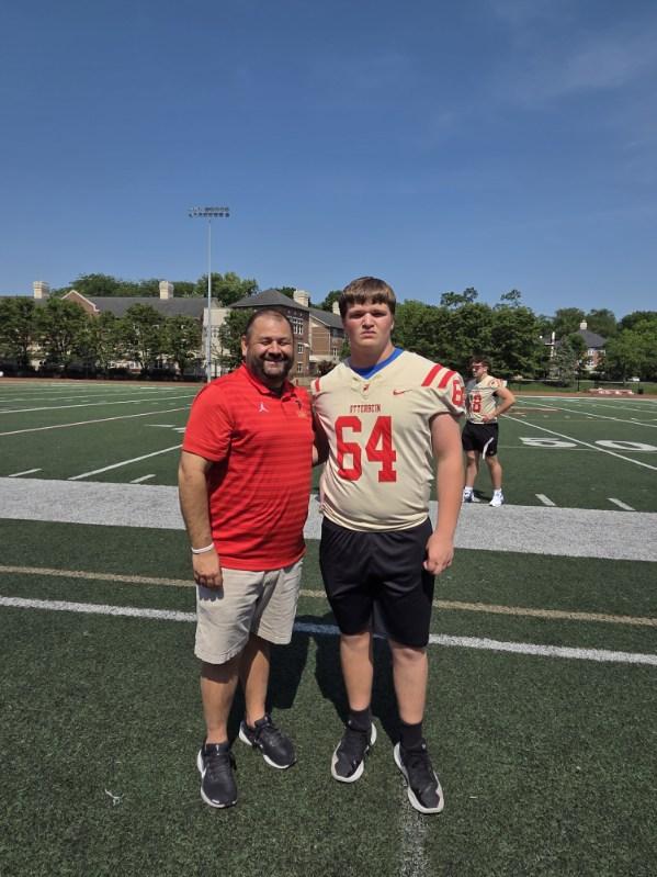Had a great visit at Otterbein today. The campus was beautiful and had great facilities. Thank you <a href="/CoachMarquis/">Dave Marquis</a> and <a href="/CoachGrant74/">Ian Grant</a> for having me out today I hope to be back in the fall for a game. <a href="/Middie_Football/">Midview Football</a>