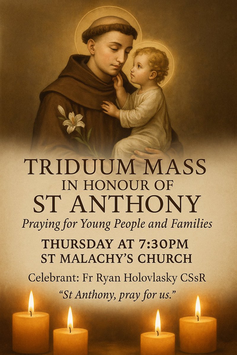 ArmaghParish's tweet image. This evening we celebrated a beautiful Mass with the anointing of the Sick, join us tomorrow as we continue our Triduum praying for families and young people
@ArchbishopEamon @ArmaghYouth @armaghpriest