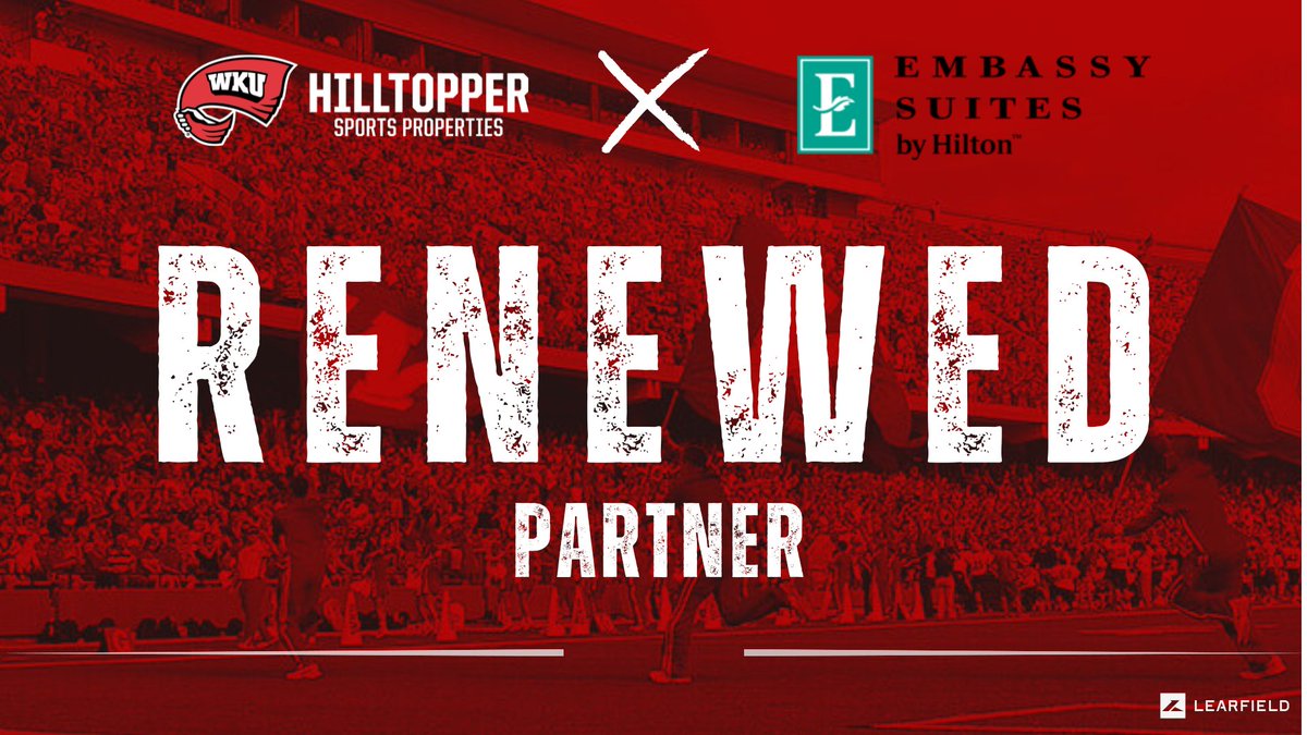 We are excited to re-new our partnerships with <a href="/EmbassySuites/">Embassy Suites by Hilton</a> for the 25-26 year! Book your stay at Embassy Suites today! 🏨 #GoTops