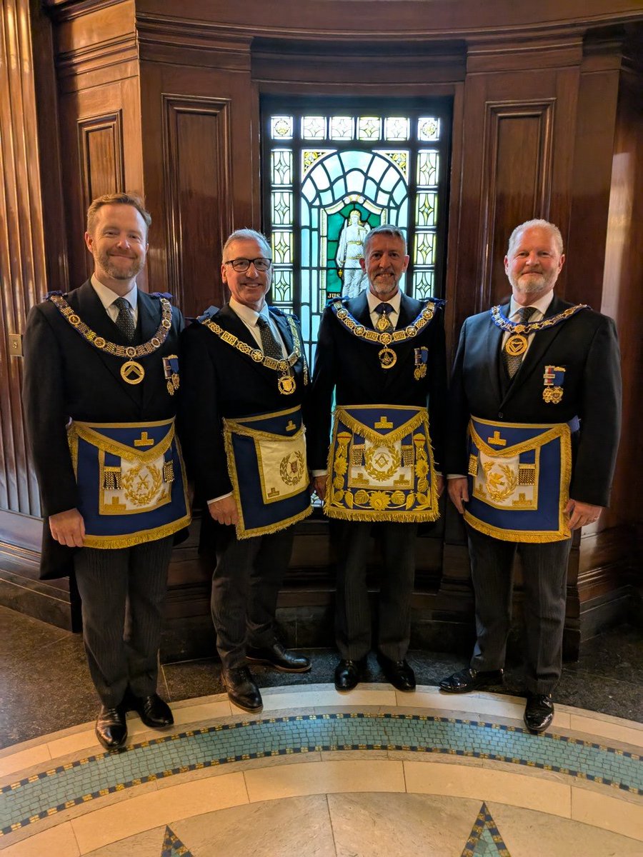 Today we had the Quarterly Communications meeting of <a href="/UGLE_GrandLodge/">United Grand Lodge of England</a>. I had the first opportunity to do my bit as Grand Pursuivant. <a href="/buckspgl/">Buckinghamshire Freemasons</a> demonstrated #ProjectTransform What a great day. 
#Freemasons