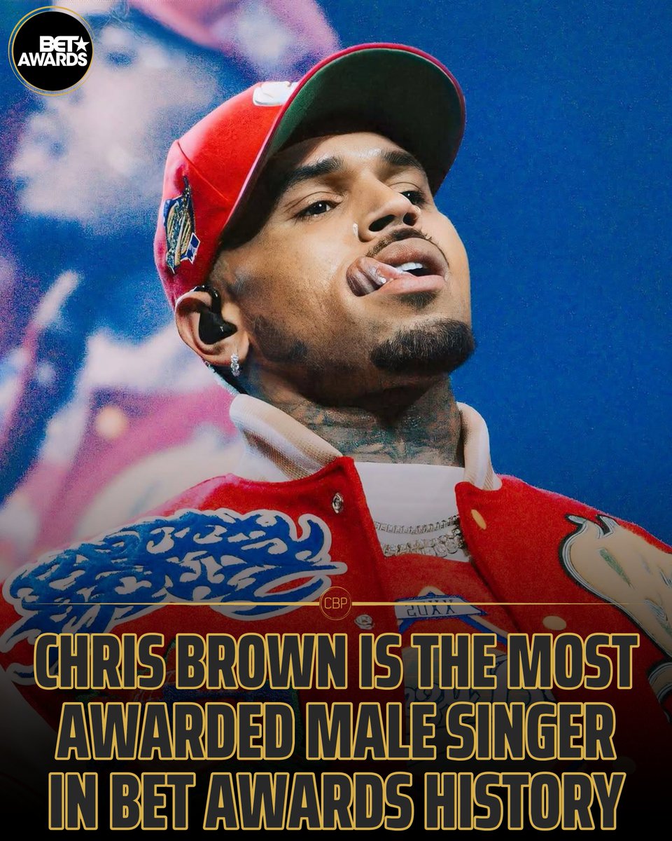 CBPortugal's tweet photo. CHRIS BROWN É CANTOR MASCULINO MAIS PREMIADO DE SEMPRE DOS BET AWARDS⭐️ https://t.co/oXVEG64THK