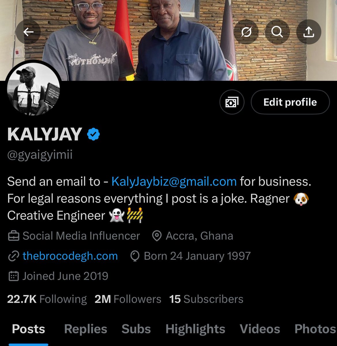 KALYJAY (@gyaigyimii) on Twitter photo 2 Million Followers đđ˝  Thanks 2 Million Followers đđ˝  Thanks