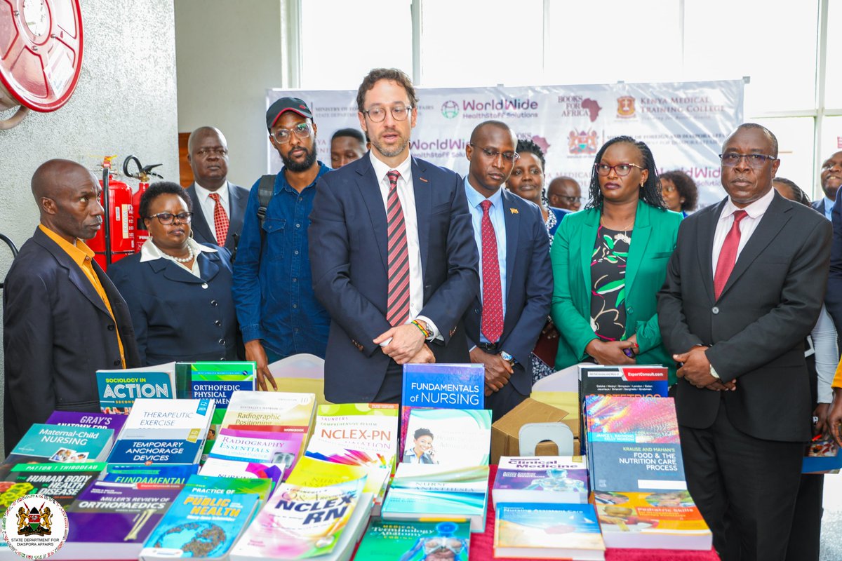 State Department for Diaspora Affairs | Kenya (@diaspora_ke) on Twitter photo πππππππππ ππ
πππππ ππ ππππ ππππππππ ππ
π ππππππππ-πππ ππππππππππ
Books For Africa in partnership with the State Department for Diaspora Affairs, and the State Department for Public Health and Professional Standards today πππππππππ ππ
πππππ ππ ππππ ππππππππ ππ
π ππππππππ-πππ ππππππππππ
Books For Africa in partnership with the State Department for Diaspora Affairs, and the State Department for Public Health and Professional Standards today