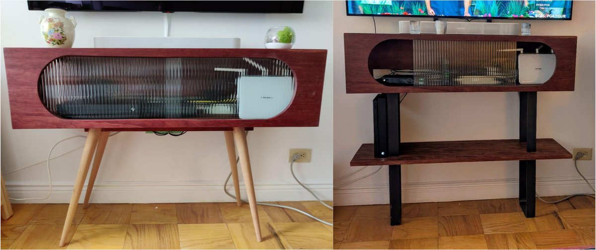 even when my side project is working with physical objects, it still benefits from major refactoring. for the past few months, ive been upgrading dependencies of a console table i built and adding new features