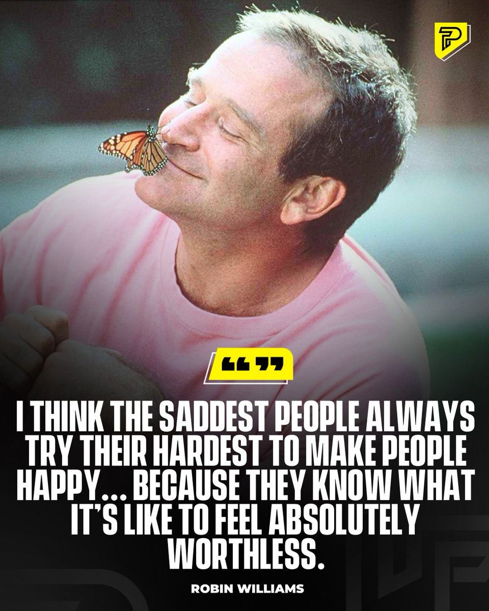 Robin Williams on why sad people want to make people happy.