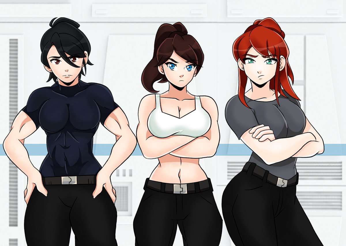 The Defenders

Rei, Catherine and Lindsay

#Marvel #OC #fanart