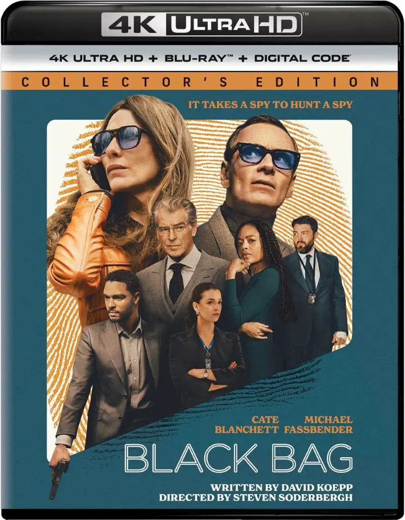 cinemasentries's tweet photo. Black Bag 4K UHD Review: Soderbergh’s Bag of Tricks Expands to Espionage https://t.co/wvQ0Jgw7h3 @stevegeise #Soderbergh https://t.co/5CmqnQ1Zyh