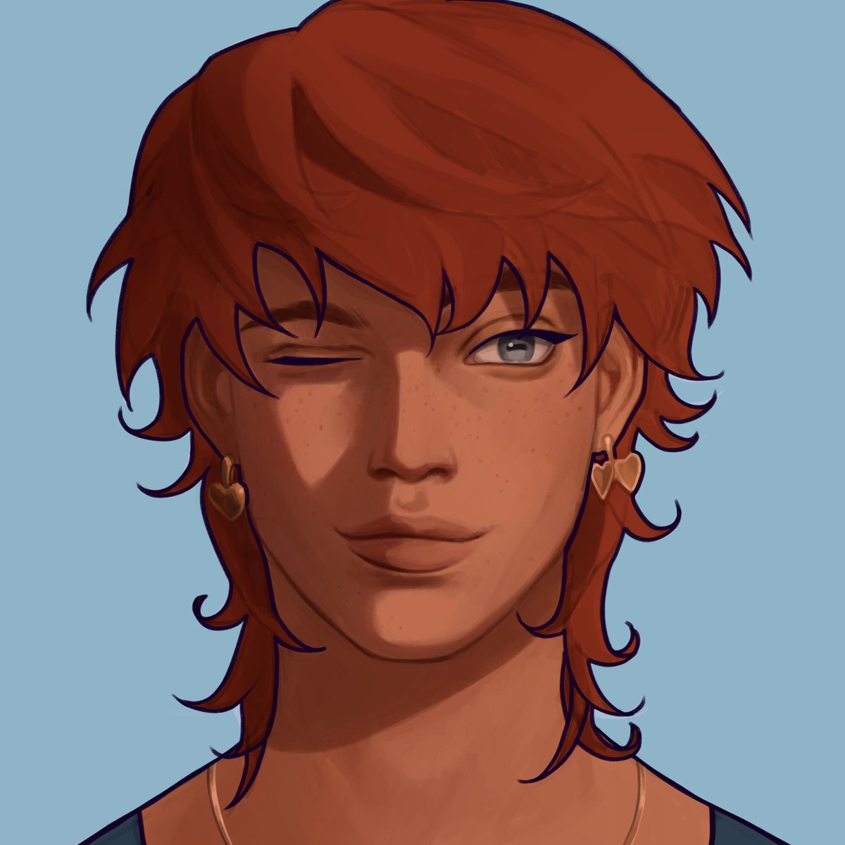 arpengii's tweet image. A bit of a different style ft. my ocs