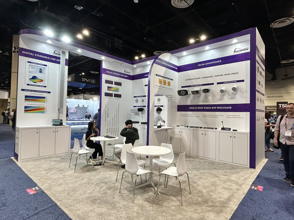 KingExpo1's tweet image. Proud to share that our InfoComm booth setup was a great success! Huge thanks to everyone involved for their dedication and effort！
#Infocomm
#boothbuilder
#tradeshow
#exhibitor
#kingexpo