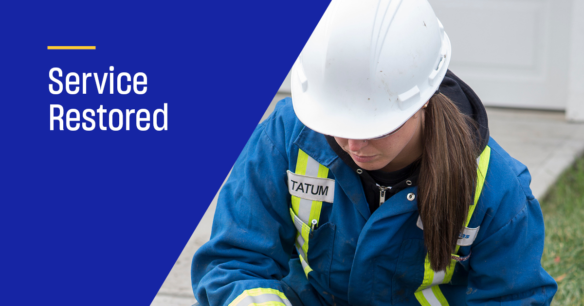 Kiskatinaw River (GBZ001) Customers: We will be restoring gas service to 66 customers located outside the evacuation zone starting this afternoon. Crews are going door-to-door to assist with relights. Thanks for your patience. For more info: atco.com/en-ca/business…