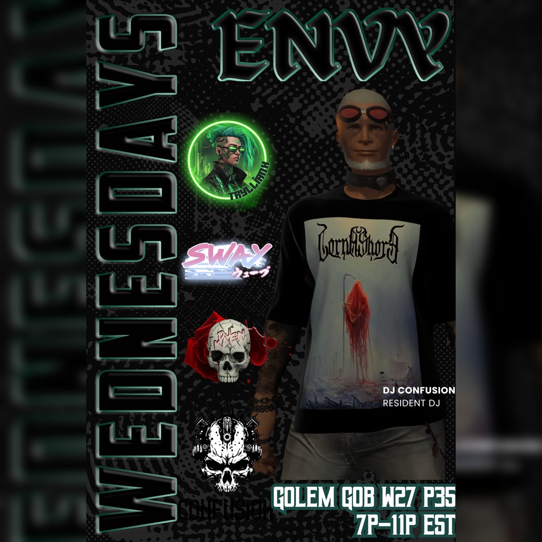 💚 𝖤𝖭𝖵𝖸 𝖭𝖨𝖦𝖧𝖳𝖢𝖫𝖴𝖡 🖤 
𝖳𝖧𝖤 𝖭𝖨𝖦𝖧𝖳 𝖡𝖤𝖫𝖮𝖭𝖦𝖲 𝖳𝖮 𝖴𝖲.  𝖲𝗍𝖾𝗉 𝗂𝗇𝗍𝗈 𝗍𝗁𝖾 𝖽𝖺𝗋𝗄. 

📍 𝖣𝗒𝗇𝖺 | 𝖦𝗈𝗅𝖾𝗆 | 𝖦𝗈𝖻𝗅𝖾𝗍 | 𝖶27 | 𝖯35 
🗓️ 𝖶𝖾𝖽𝗇𝖾𝗌𝖽𝖺𝗒, 𝖩𝗎𝗇𝖾 11𝗍𝗁 
🕛 7𝖯𝖬- 11𝖯𝖬 𝖤𝖲𝖳

#lewdinc #ffxivrp #ffxivcommunity #eorzea