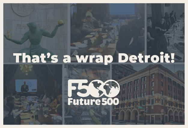 future500's tweet image. Thanks to all who joined our CAN networking event in Detroit! Great dialogue on EJ, trust, and sustainability in action. Let’s keep making progress together.