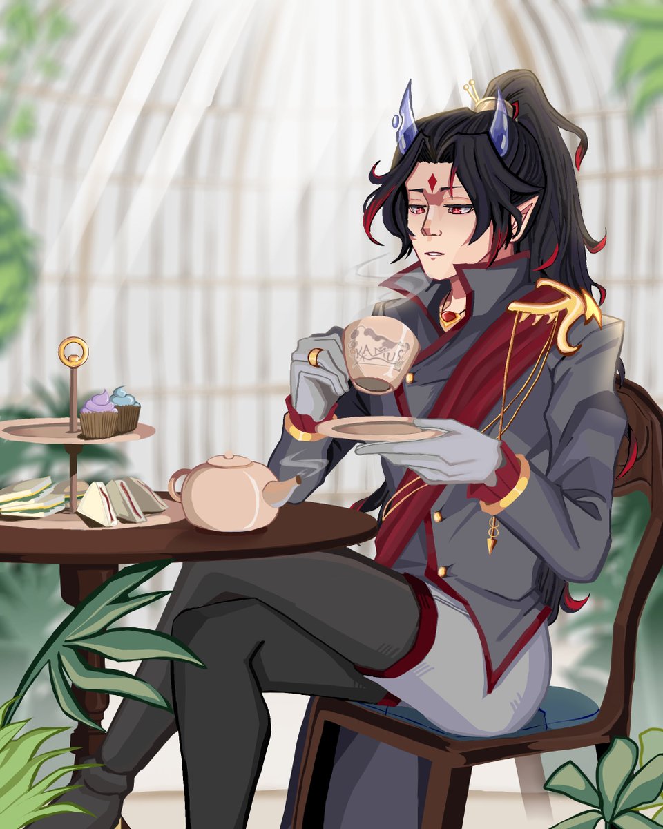 Mais um art trade :DD 
Fiz para <a href="/KinoBinoo/">Yue</a> 
| meu Deus, vou tatuar na minha testa: nunca mais fazer bg, que negócio difícil dos inferno