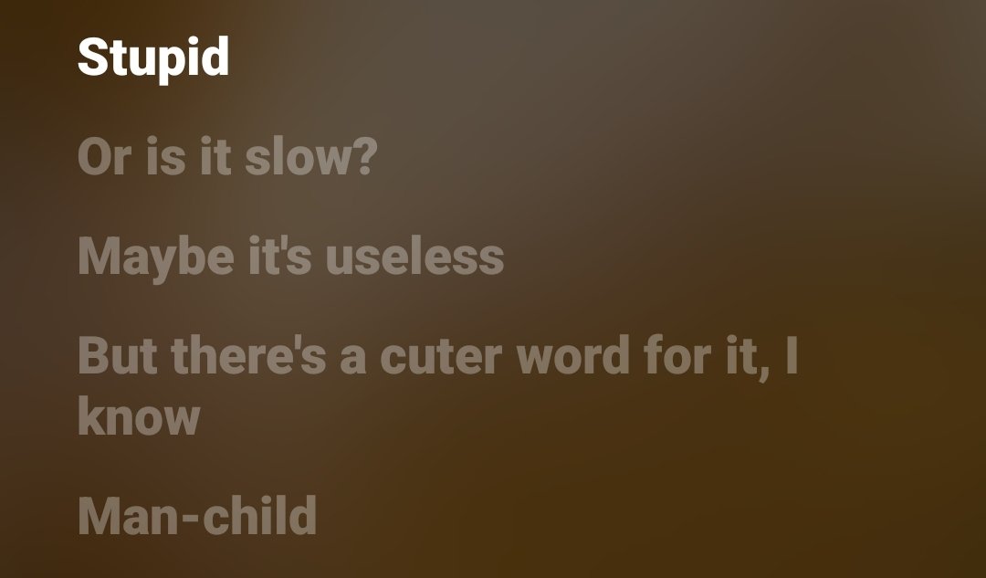 Definitely man-child