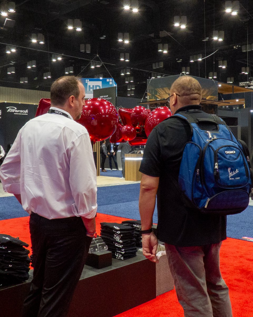 Snapshots from the stand! 📸

We've enjoyed the great interactions at our stand so far and love chatting with you about all things Void. We're looking forward to more conversations tomorrow! 🙌

#InfoComm2025 #VoidAcoustics #HearFeelConnect