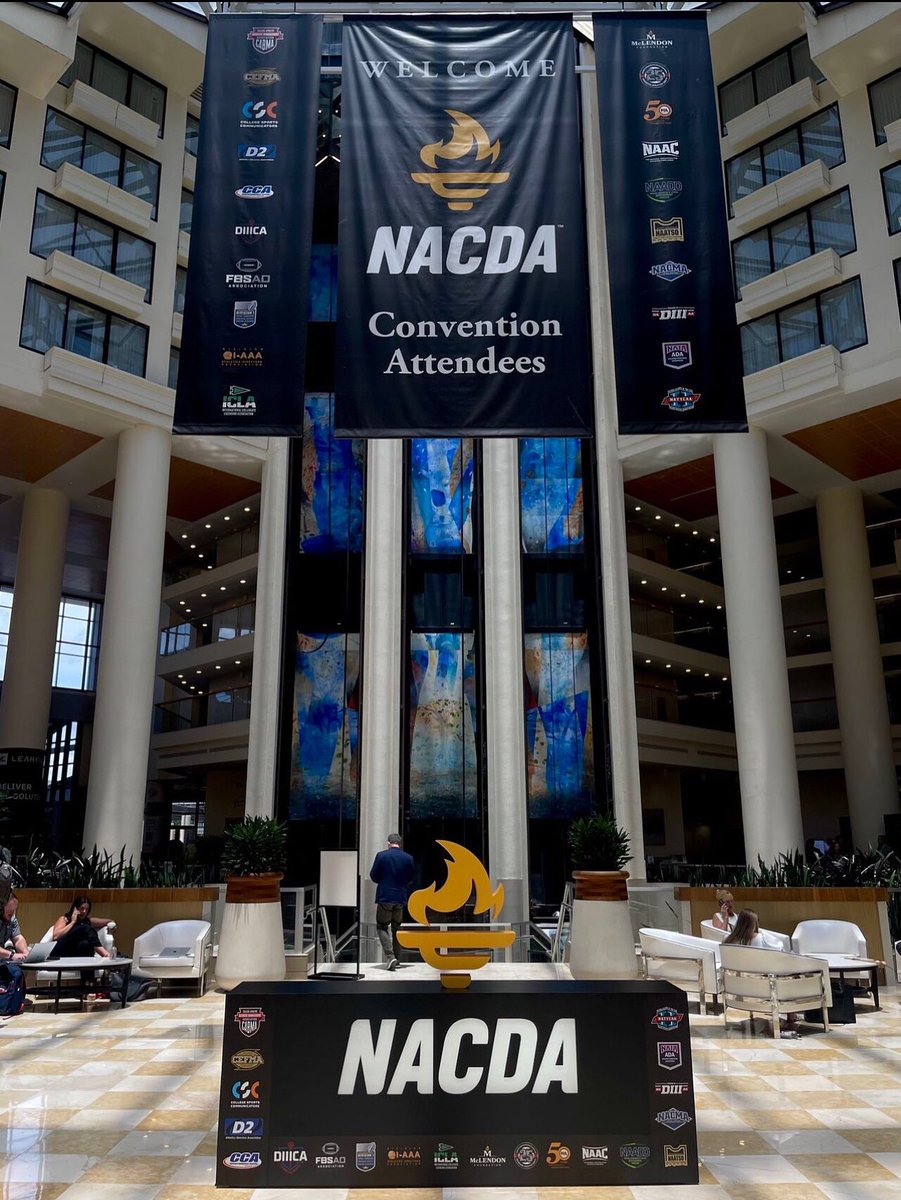 NECCKnightsAD's tweet image. Another great @NACDA/@NATYCAA2 Convention is in the books. So much good to bring back to campus to support our student-athletes and coaches as we move forward in the ever changing world of collegiate athletics