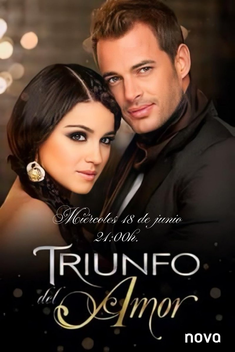 TrexxxTrexxx1's tweet photo. 'DA LA NOTA' | El miércoles 18 de junio, nova, recupera el horario de sus telenovelas latinas de noche, regresa el horario de las 21h con 'Triunfo del Amor' tras 7 años emitiendo telenovelas turcas en ese horario, desde que llegó 'Fatmagül'.
#nova #DaLaNota #TriunfodelAmor https://t.co/g27mzPztRo
