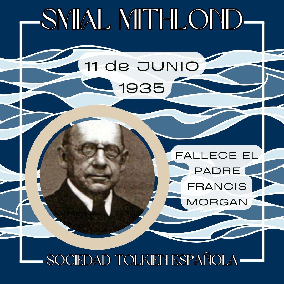 🖤 Tal día como hoy en 1935 fallecía una  persona fundamental  en la vida del profesor, el padre Francis Morgan.

<a href="/SocTolkien/">S.Tolkien Española</a> #EfemeridesTolkien #Smialmithlond #Smialste