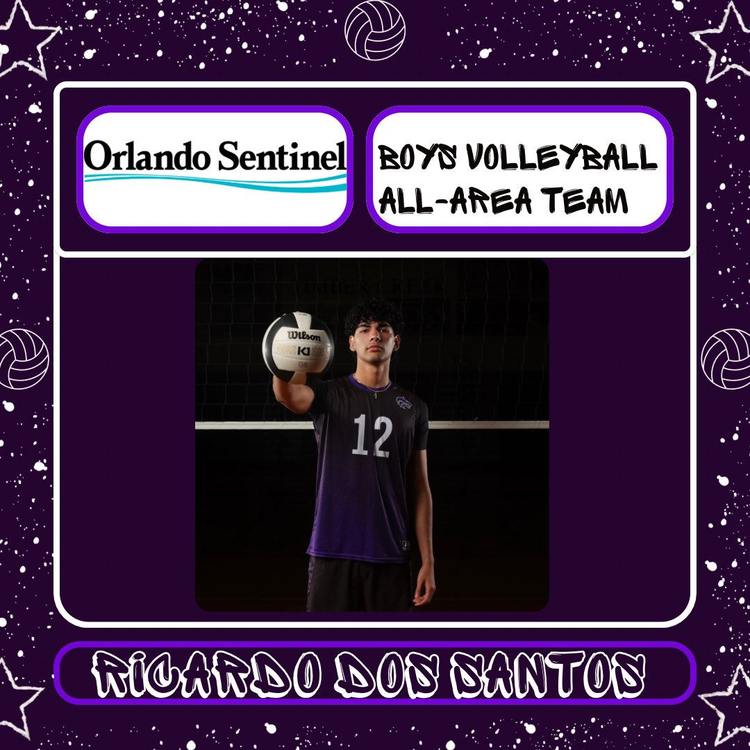 Timber Creek Boys Volleyball (@timbercreekbvb) on Twitter photo Congratulations to Timber Creek boys volleyball middle hitter Ricardo dos Santos for being named to the Orlando Sentinel All Area team! Ricardo is one of only 8 volleyball players in the Orlando area to receive this honor for 2025. <a href="/TCHSWolves/">Timber Creek High</a> <a href="/TC__Athletics/">Timber Creek Athletics</a> Congratulations to Timber Creek boys volleyball middle hitter Ricardo dos Santos for being named to the Orlando Sentinel All Area team! Ricardo is one of only 8 volleyball players in the Orlando area to receive this honor for 2025. <a href="/TCHSWolves/">Timber Creek High</a> <a href="/TC__Athletics/">Timber Creek Athletics</a>