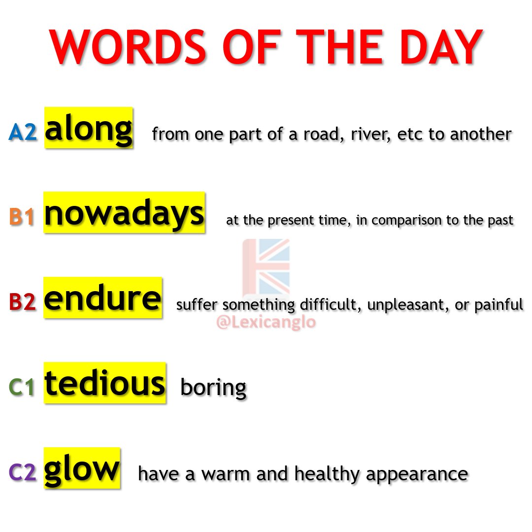 Today's English vocabulary #English