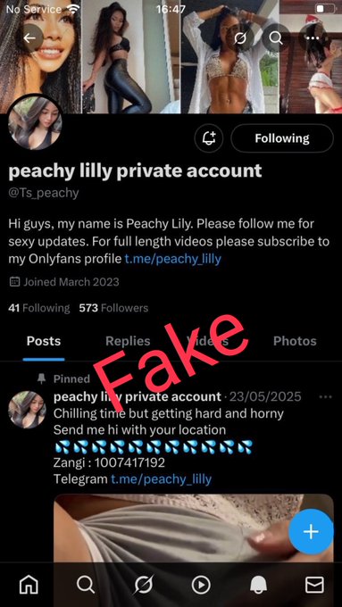 Watch Peachy Lily🍑🍑's leaked NSFW photo on TwXstars