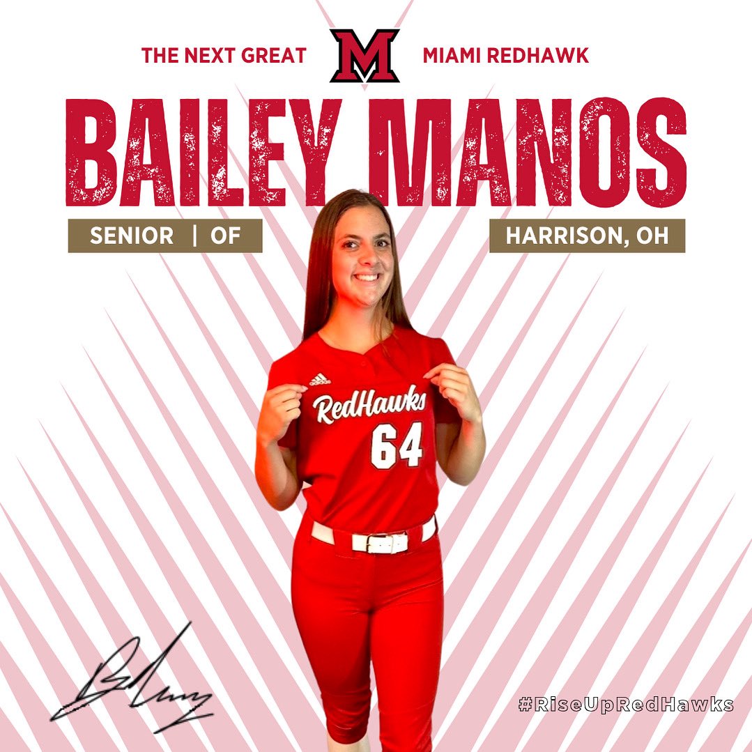 Oxford’s newest weapon is homegrown and ready to go! Welcome Bailey Manos! ♥️