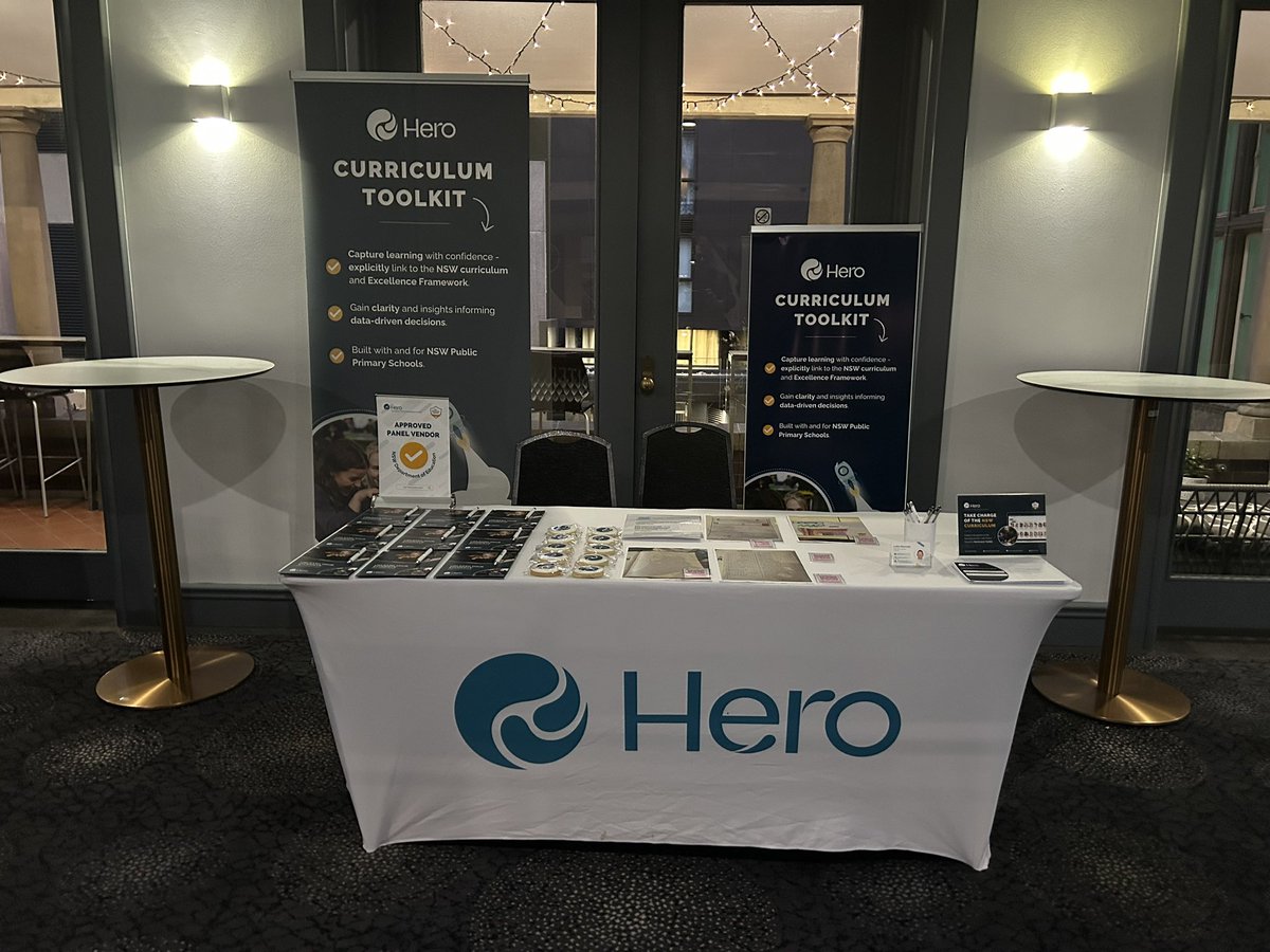 Principals, are looking for an easier way to track your curriculum implementation, capture student learning, share academic progress with parents, analyse your data and use all of this to tell your school’s story? Then come and see Hero at today’s PPA State Council meeting.