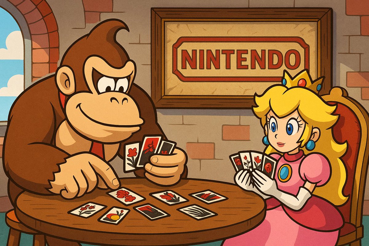 🍌 Before pipes &amp; barrels, there were cards. Nintendo icons approve $HANAFUDA. 

#HANAFUDA #Solana #RetroGaming
