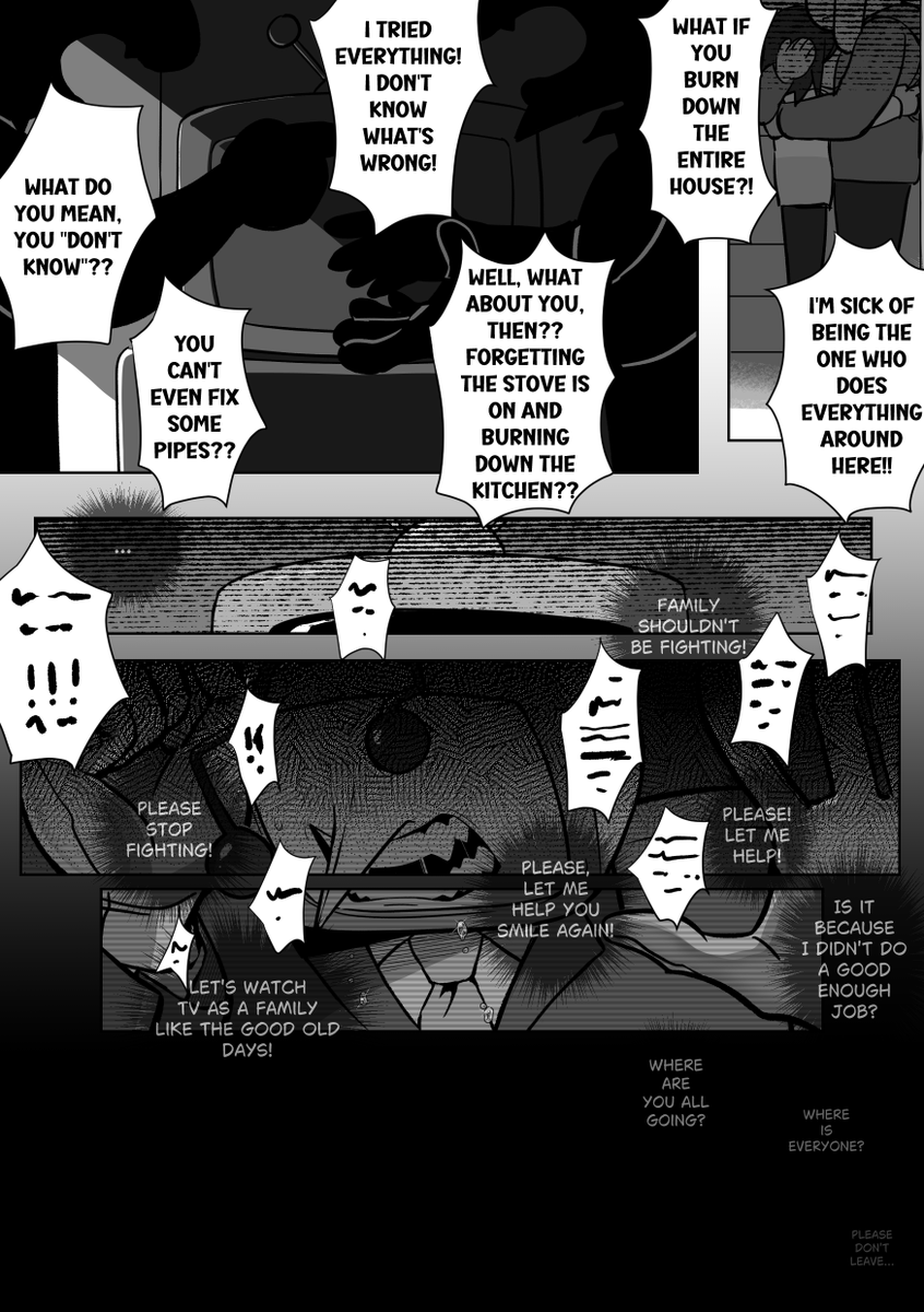 heihei3355's tweet photo. The days we can never return to

(please read from left to right➡️) 
#deltarunespoilers  #tenna 📺
(1/3) https://t.co/SM9qEKlX5k