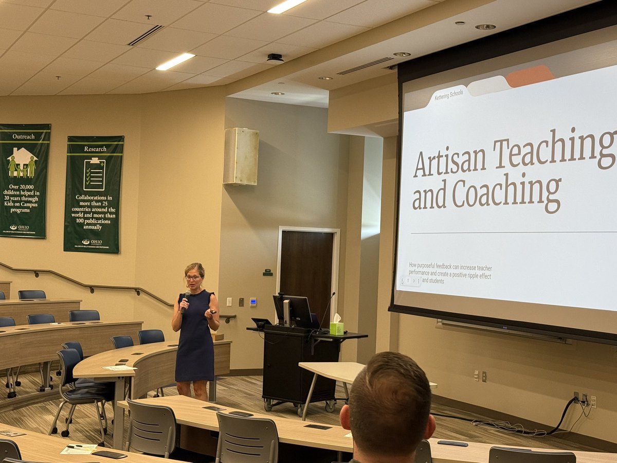 KFHS_West's tweet photo. Thanks @OhioPrincipals for the opportunity to speak at the Instructional Leadership conference today about improving the feedback we give teachers. Shoutout to @RLGMike for helping me think about my current practices and continue to grow! https://t.co/10VbRgCZjs
