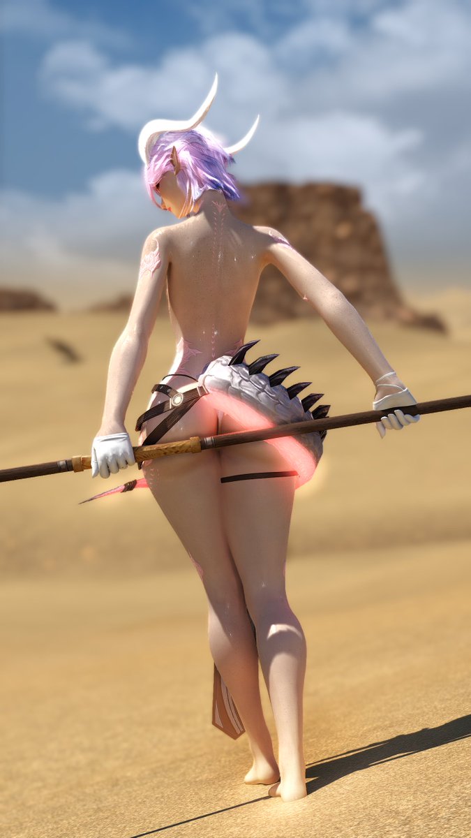 Views to die for. #FFXIVNSFW | #FFXIVLEWDS | #GPOSERSNSFW