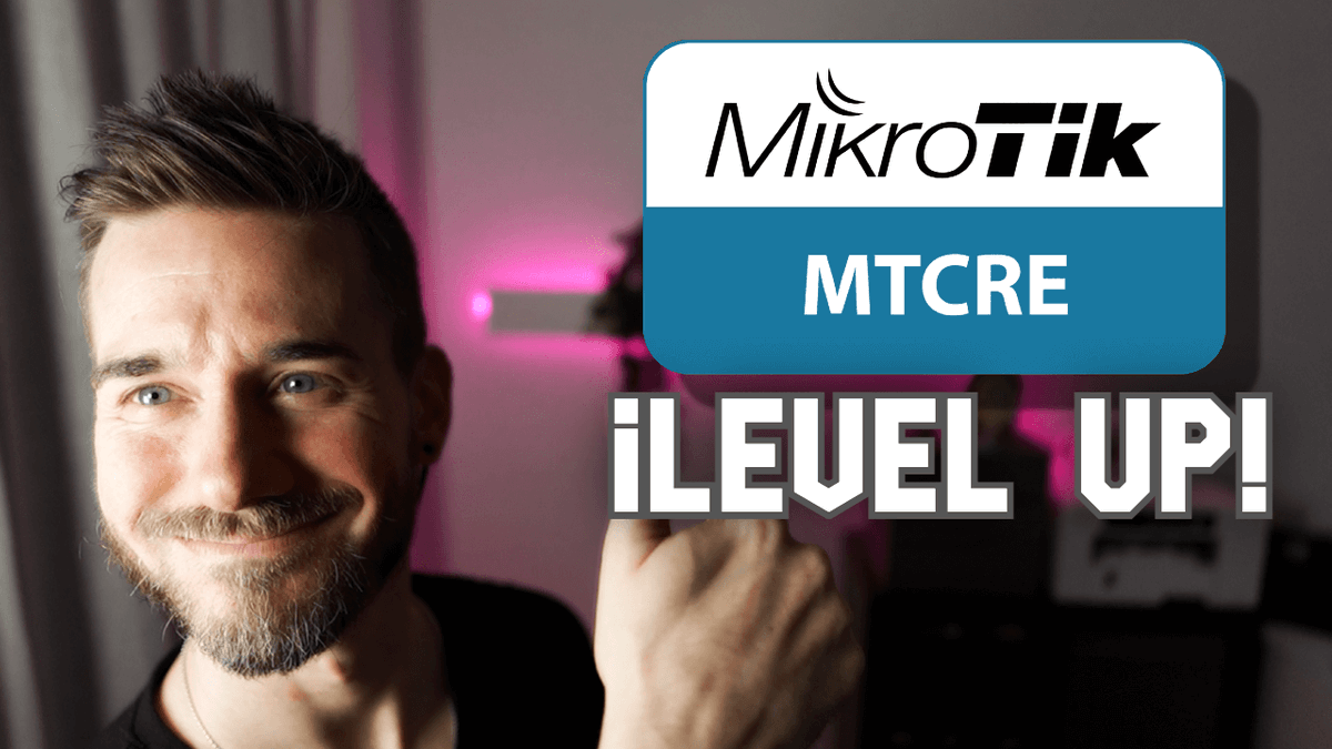 AlexarizaNet's tweet photo. 🔥HOY🔥 Hemos aprobado el MTCRE de MIKROTIK !

Además de la certificación hemos realizado el curso preparatorio que ha resultado MUY INTERESANTE con un certificador OFICIAL del que hemos aprendido un montón.

https://t.co/VlelaOQhkm https://t.co/GeG756010h