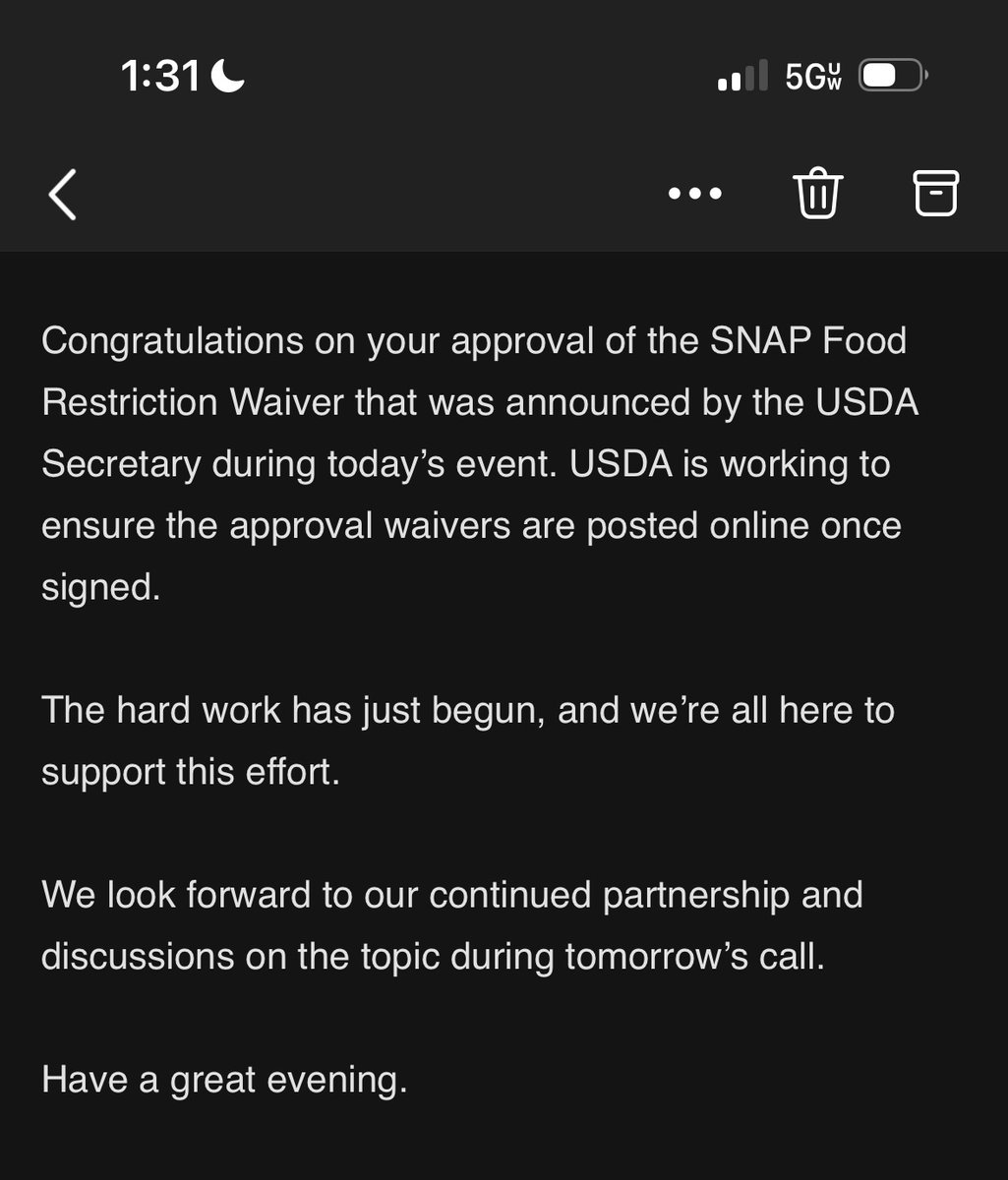 redmanforidaho's tweet image. This was a wonderful email to get yesterday, thanks for everyone and all their hard work to make a healthier Idaho a reality #MAHA