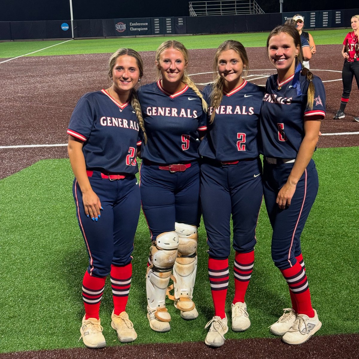 Super proud of our girls last night as they represented Heritage in the TN/GA All Star Game! ❤️🩵⭐️ Team Georgia won both games, 1-0 &amp; 5-3.