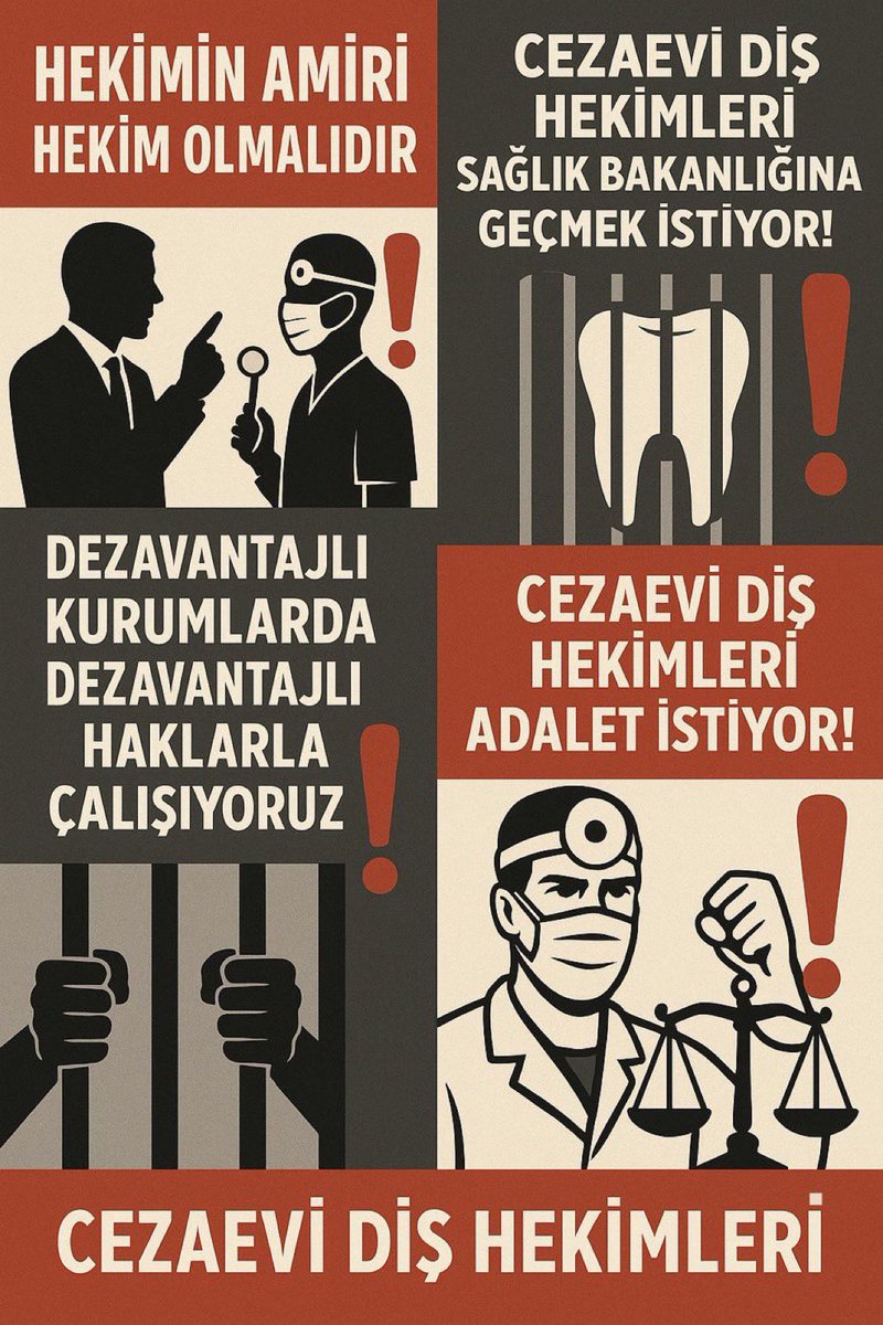 Meslektaşlarım maalesef her ortamda, her koşulda mağdur ediliyor!
Diş hekimi arkadaşlarım da mesleklerinin en zor günlerinden geçiyor…