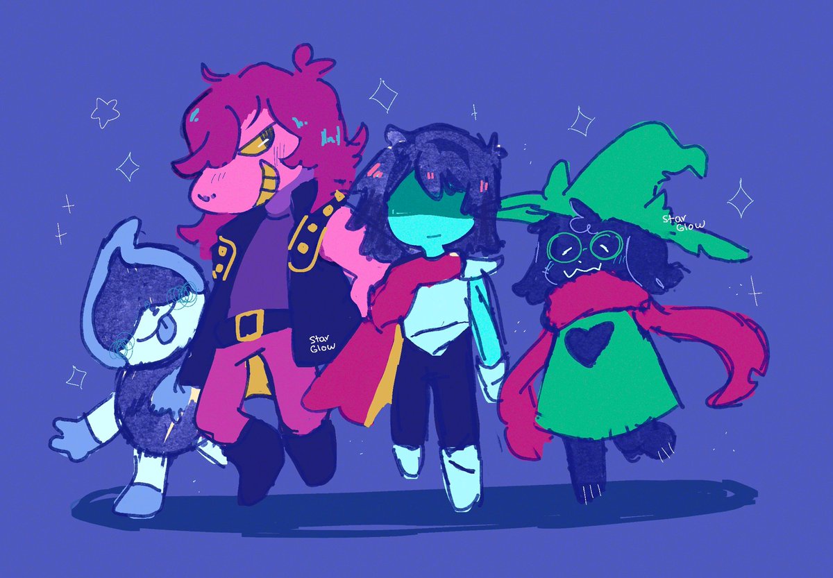 「I finished chapter 1 #deltarune」|StarGlow🌻@ LAYTON IS BACK☕のイラスト
