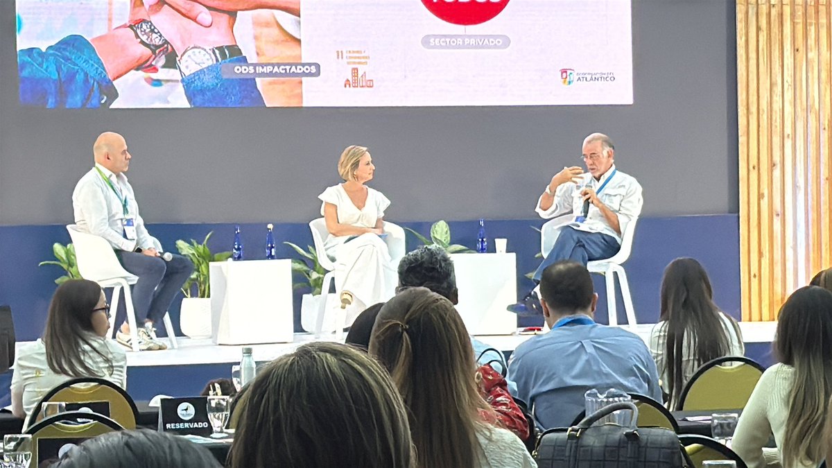 La importancia de la articulación público privada … con <a href="/veranodelarosa/">Eduardo Verano de la Rosa</a> <a href="/Gobatlantico/">Gobernación Atlántico</a> en Expo <a href="/ProBaq/">ProBarranquilla</a> #TeConecta2025 …. <a href="/colombia_lider/">Colombia Líder</a>