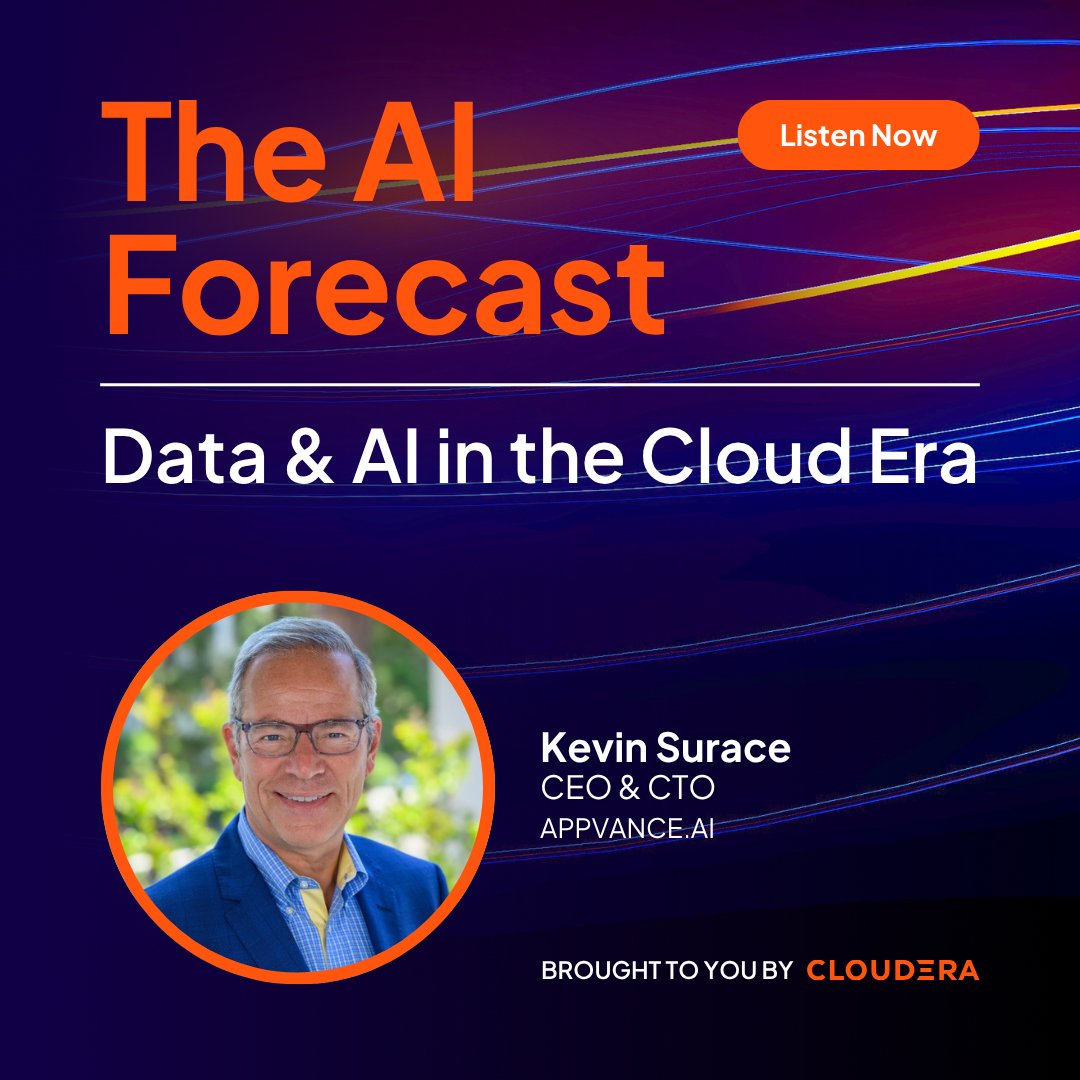 Cloudera (@cloudera) on Twitter photo With the most advanced AI, it's more about leadership mindset than technical capability 🧐
Hear from tech pioneer <a href="/kevinsurace/">Kevin Surace</a> on #TheAIForecast dive into joy as a driver of innovation, the next wave of generative AI, and how to build with purpose in a time of rapid change. With the most advanced AI, it's more about leadership mindset than technical capability 🧐
Hear from tech pioneer <a href="/kevinsurace/">Kevin Surace</a> on #TheAIForecast dive into joy as a driver of innovation, the next wave of generative AI, and how to build with purpose in a time of rapid change.