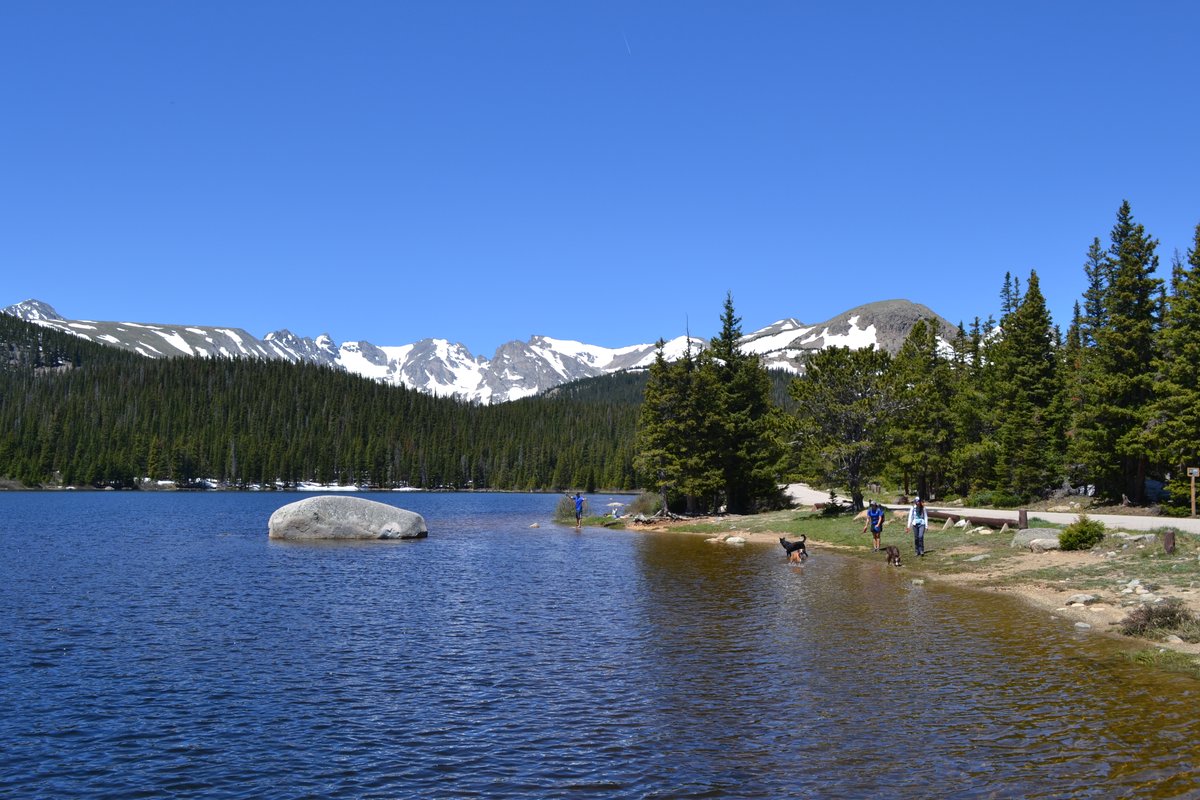 Brainard Lake Recreation Area opens to motorized access Friday, June 13; Long Lake and Mitchell Lake Trailheads open in July. Trails in the area remain snow packed. Timed entry reservations are required and can be made through Recreation.gov up to 15 days before a trip.