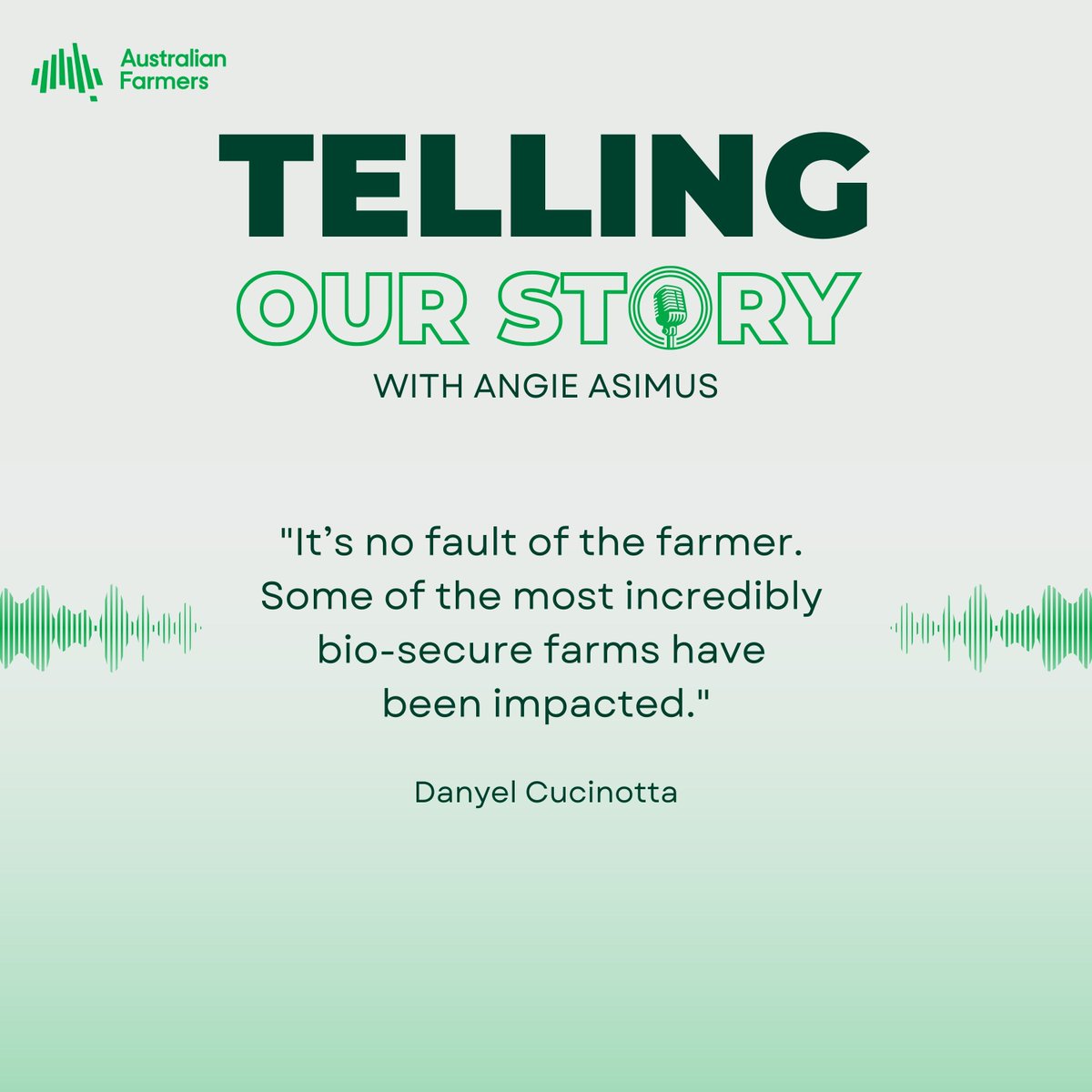 NEW PODCAST EPISODE 🎧🎤 This week, Angie Asimus chats with egg farmer Danyel Cucinotta 🍳Tune in to hear about the latest on the bird flu, current egg shortages, and caged eggs' place on supermarket shelves. "Telling Our Story" podcast: buff.ly/UqUM0Sb