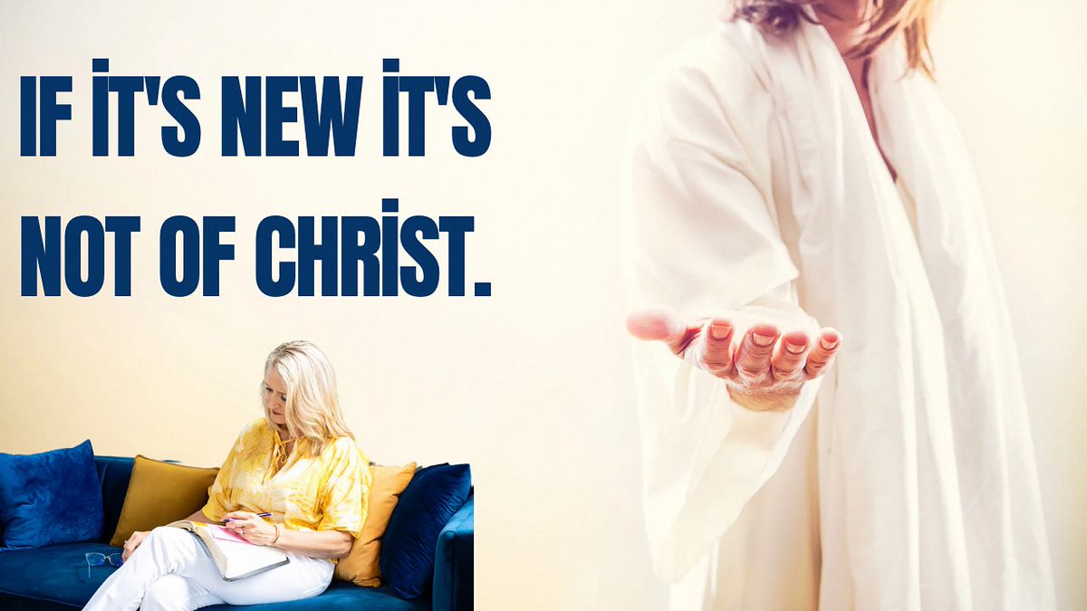 BreakfastwBacon's tweet photo. If it's NEW it's NOT of Christ.

https://t.co/rEmN1o77Yp

Follow @BreakfastwBacon for more Catholic content.

If you’d like to support my channel, you can do so through:

https://t.co/DcmNuOZsND

Thank you, in advance, for prayerfully considering. https://t.co/Y0F7AgiH9B