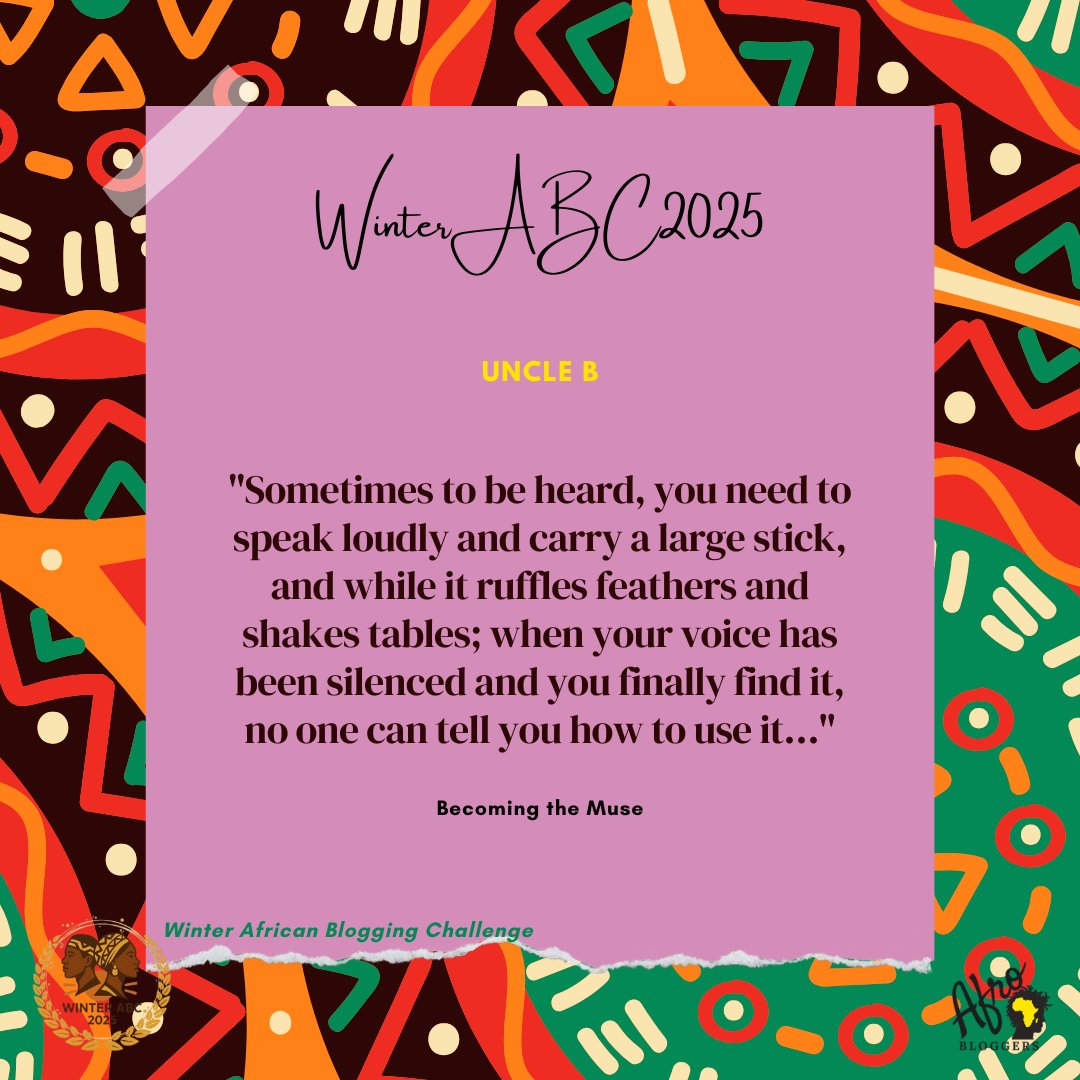 .<a href="/Beatonm5/">~B 🇿🇼</a> powerfully reclaims feminism from cultural misrepresentation, boldly confronting the myth that it’s un-African. #WinterABC25