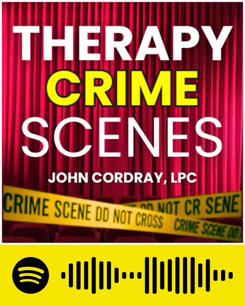 Check out this new #TrueCrime podcast. 

True crime through the lens of mental health. Watch on Spotify, listen on Apple Podcasts. 

#therapycrimescenes 
#mentalhealthpodcast