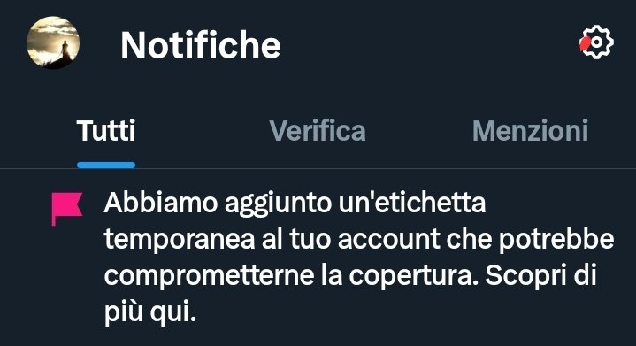 Shadowban e tentativi di hacking da parte di ignoti sul mio profilo con annesso controllo che non fossi un bot, solo perché ho "offeso" un senatore su X. Bene. Ora ho poca copertura e spero che prima o poi mi tolgano questa etichetta. La libertà di pensiero, evviva la democrazia.