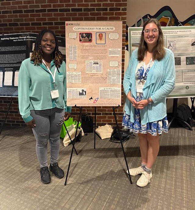 UCNJ Union College of Union County, NJ (@ucnj_owls) on Twitter photo Congratulations to UCNJ students Jamie and Gerri Sutton, who won honorable mention for their poster “Controversy for a Cause,” at the New Jersey History and Historic Preservation conference 👏
The poster was based on their work in the UCNJ archives this past semester 🧐 Congratulations to UCNJ students Jamie and Gerri Sutton, who won honorable mention for their poster “Controversy for a Cause,” at the New Jersey History and Historic Preservation conference 👏
The poster was based on their work in the UCNJ archives this past semester 🧐