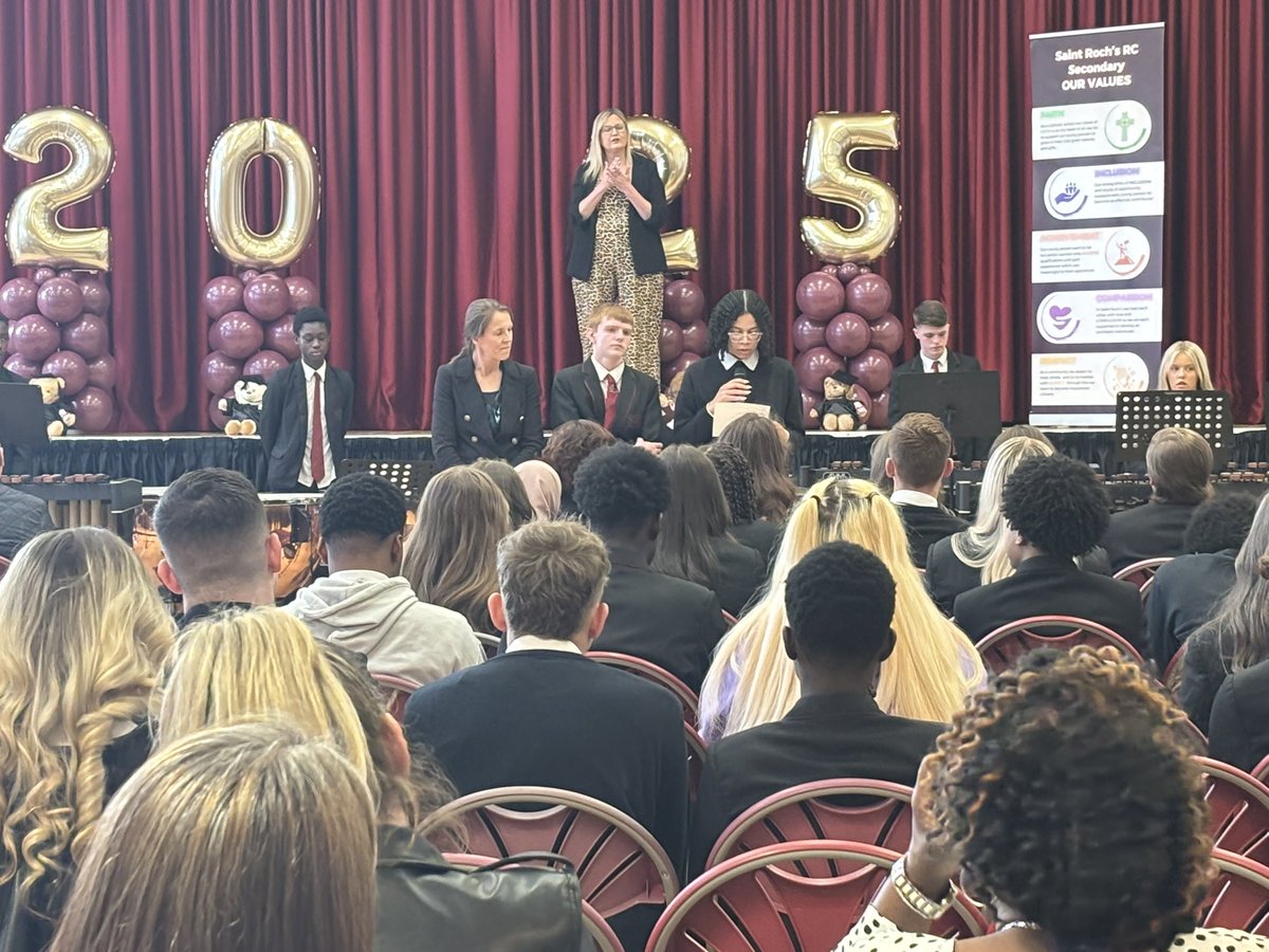 St Roch’s RE & Caritas (@strochre) on Twitter photo Huge thanks to 2 of our Caritas 2025-26 nominees, Riley & Alexandra, who opened last night’s S6 graduation ceremony <a href="/St_Rochs/">St Roch's Secondary</a> with a beautiful prayer 🙏 They have also been leading the whole school in morning prayer over the tannoy - already putting their faith into action! Well Huge thanks to 2 of our Caritas 2025-26 nominees, Riley & Alexandra, who opened last night’s S6 graduation ceremony <a href="/St_Rochs/">St Roch's Secondary</a> with a beautiful prayer 🙏 They have also been leading the whole school in morning prayer over the tannoy - already putting their faith into action! Well